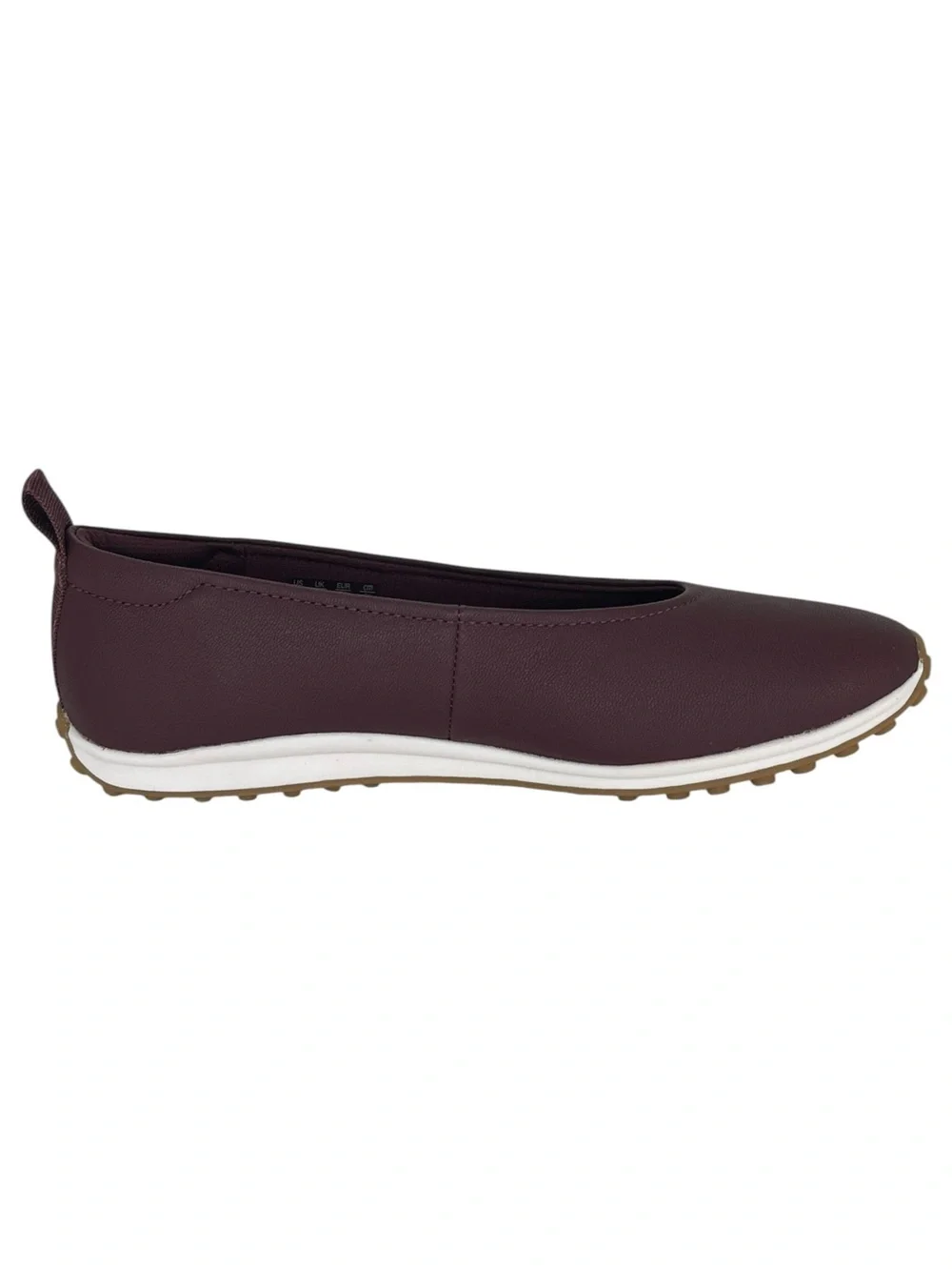 Naturalizer Carla Wine Leather Womens Loafers Size 7.5M